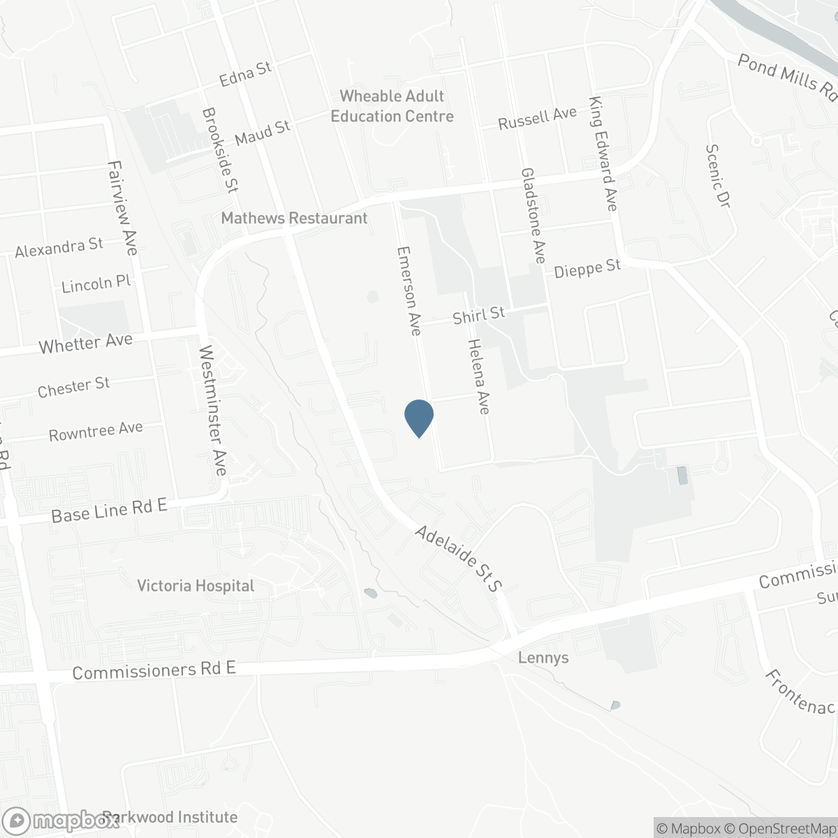 201 EMERSON AVENUE, London, Ontario N5Z 3L5